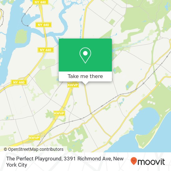 Mapa de The Perfect Playground, 3391 Richmond Ave
