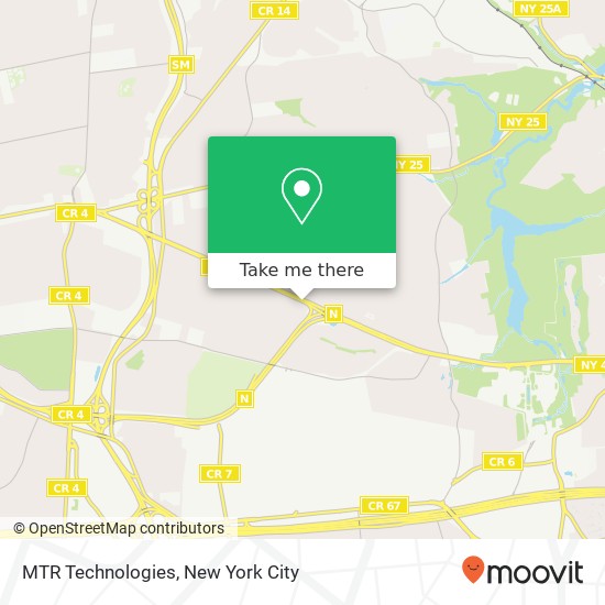 Mapa de MTR Technologies