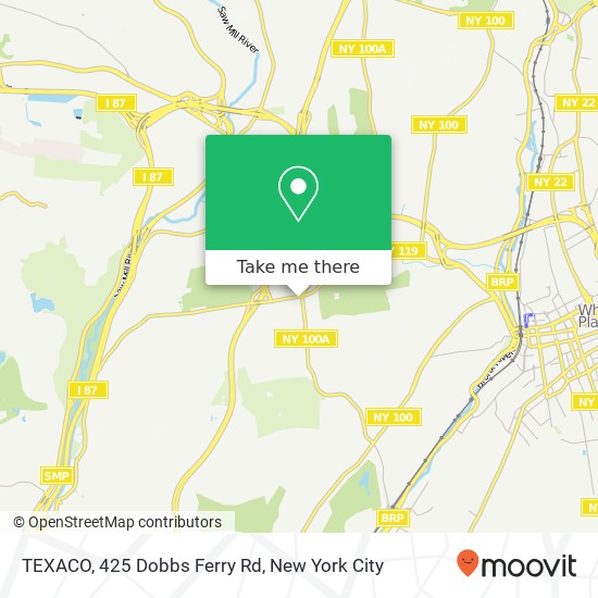 TEXACO, 425 Dobbs Ferry Rd map