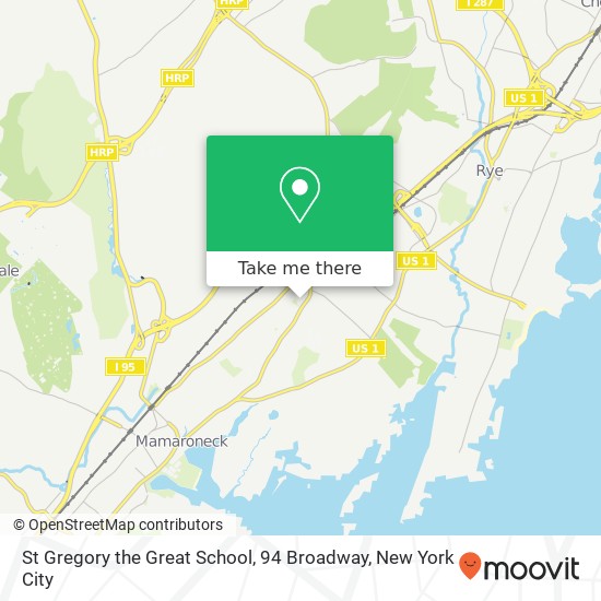 Mapa de St Gregory the Great School, 94 Broadway