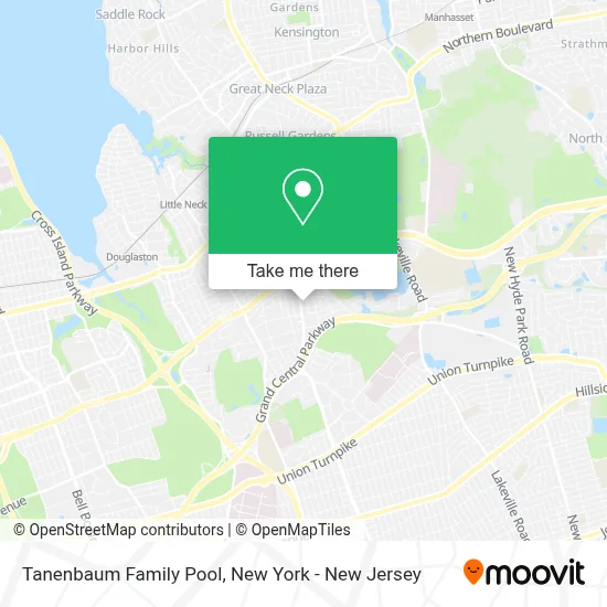 Tanenbaum Family Pool map
