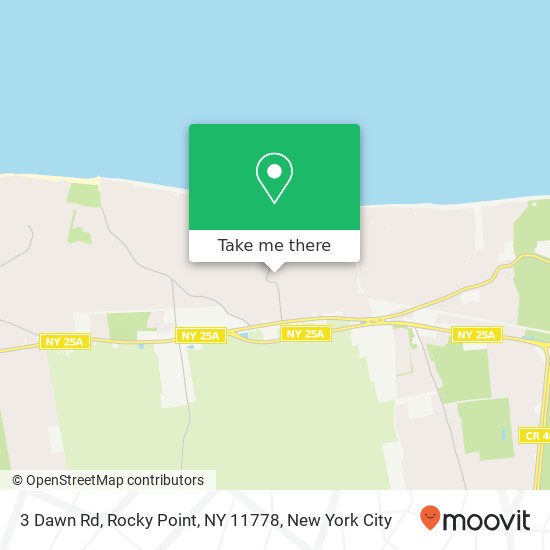 3 Dawn Rd, Rocky Point, NY 11778 map