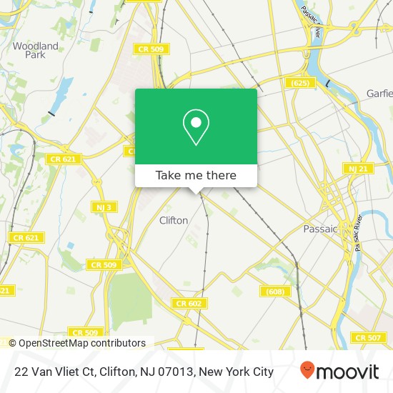 22 Van Vliet Ct, Clifton, NJ 07013 map