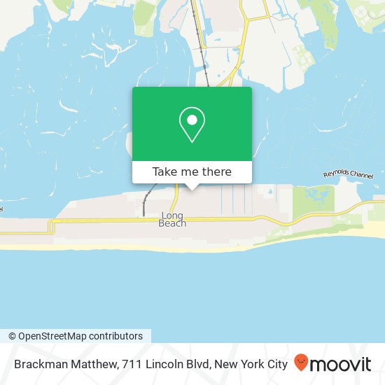 Mapa de Brackman Matthew, 711 Lincoln Blvd
