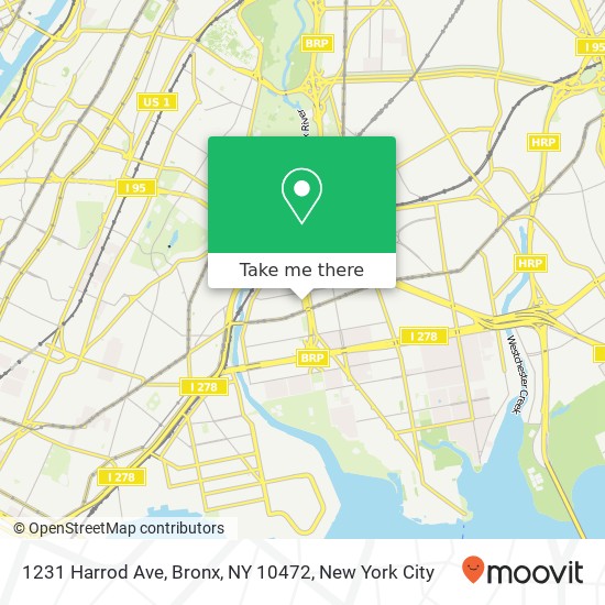 1231 Harrod Ave, Bronx, NY 10472 map