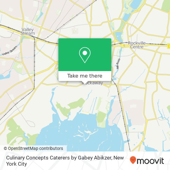 Culinary Concepts Caterers by Gabey Abikzer map