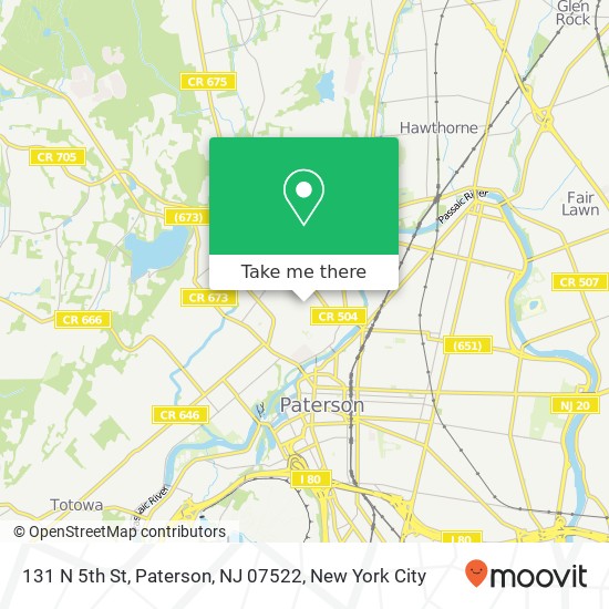 131 N 5th St, Paterson, NJ 07522 map