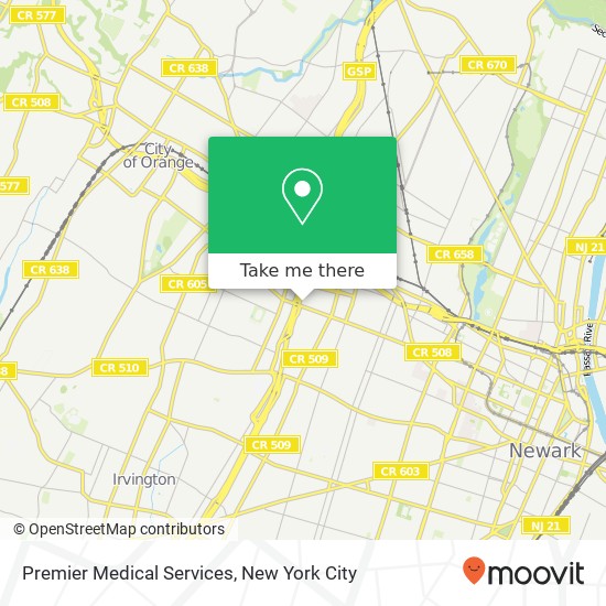 Premier Medical Services map