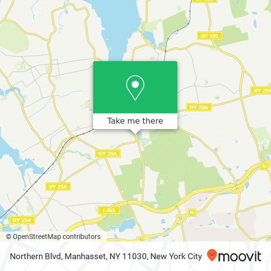 Northern Blvd, Manhasset, NY 11030 map