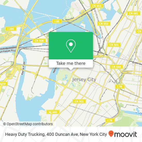 Mapa de Heavy Duty Trucking, 400 Duncan Ave