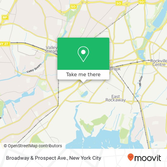 Mapa de Broadway & Prospect Ave.