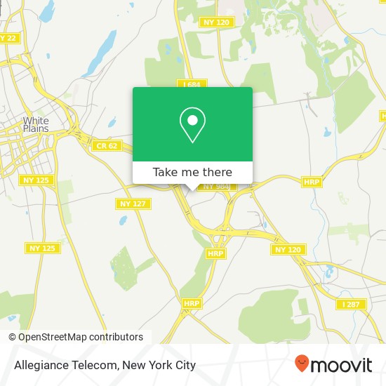 Allegiance Telecom map