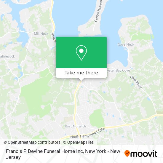 Francis P Devine Funeral Home Inc map