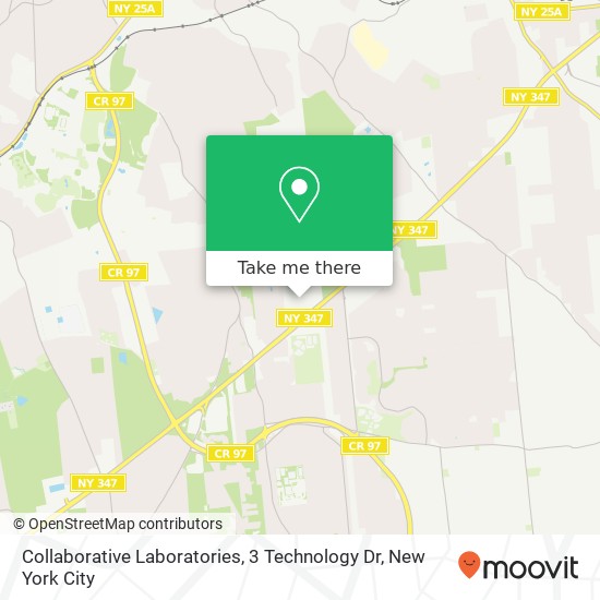 Mapa de Collaborative Laboratories, 3 Technology Dr