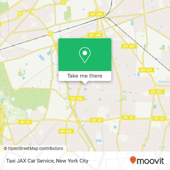 Taxi JAX Car Service map