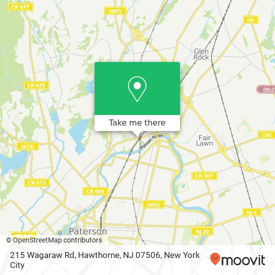 215 Wagaraw Rd, Hawthorne, NJ 07506 map
