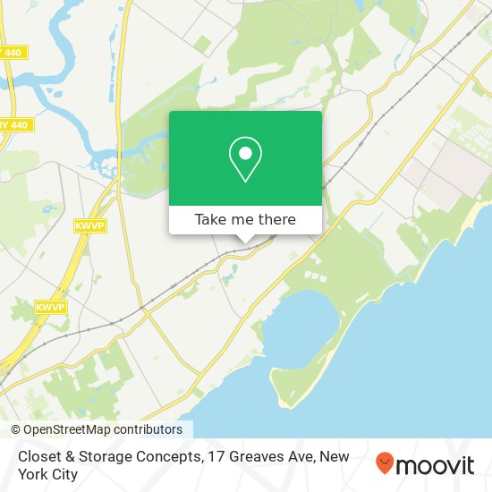 Closet & Storage Concepts, 17 Greaves Ave map