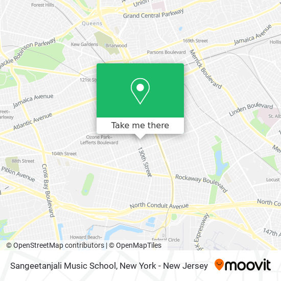 Mapa de Sangeetanjali Music School