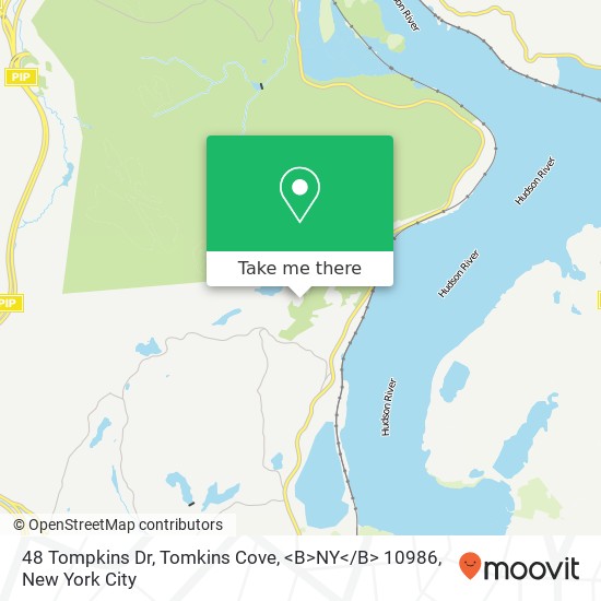 48 Tompkins Dr, Tomkins Cove, <B>NY< / B> 10986 map