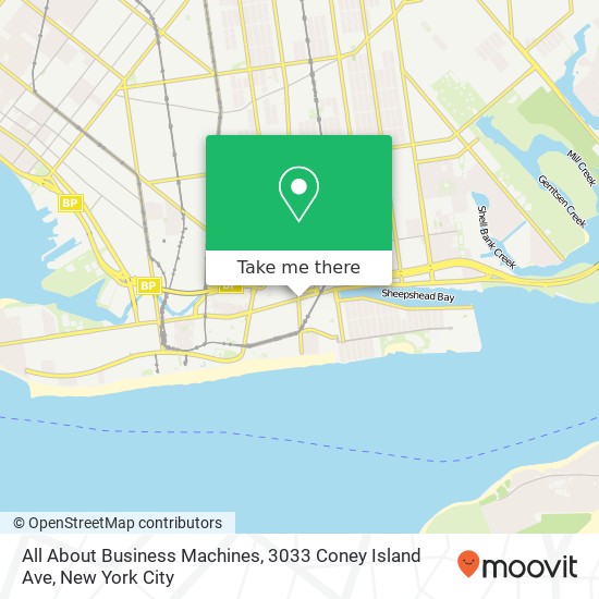 All About Business Machines, 3033 Coney Island Ave map