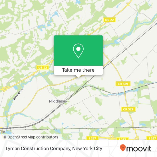 Lyman Construction Company map