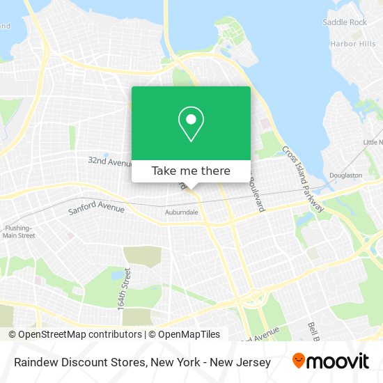 Mapa de Raindew Discount Stores