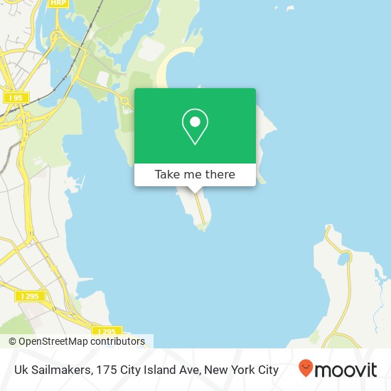 Mapa de Uk Sailmakers, 175 City Island Ave