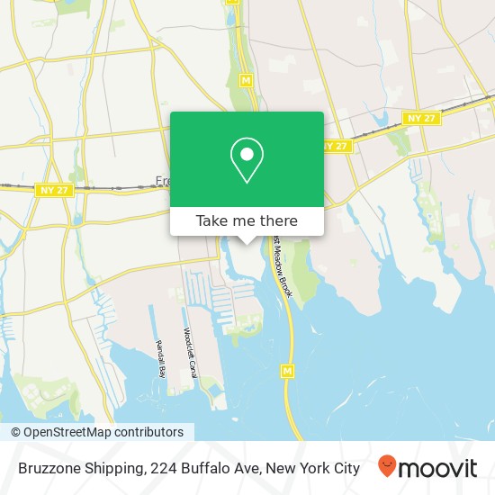 Mapa de Bruzzone Shipping, 224 Buffalo Ave