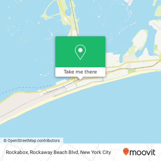 Mapa de Rockabox, Rockaway Beach Blvd