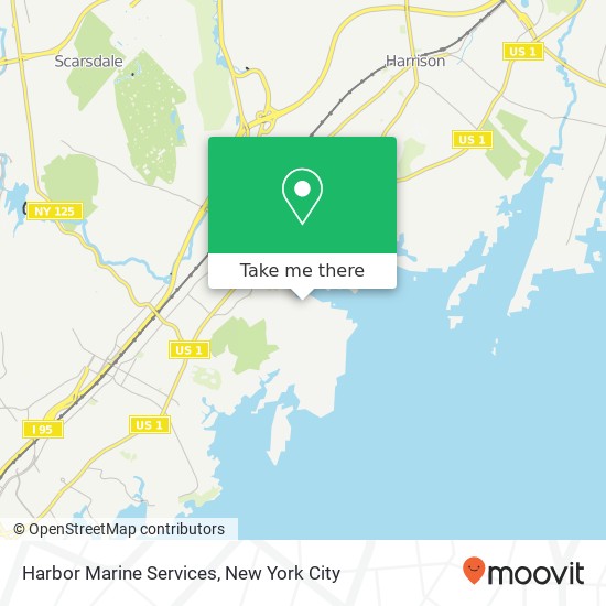 Harbor Marine Services map