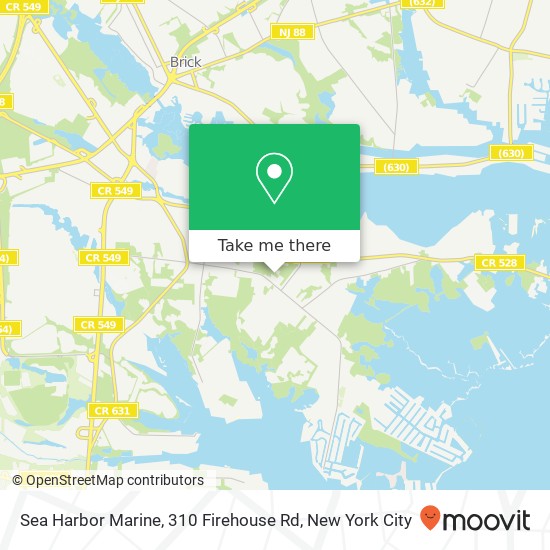 Sea Harbor Marine, 310 Firehouse Rd map