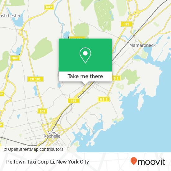 Peltown Taxi Corp Li map