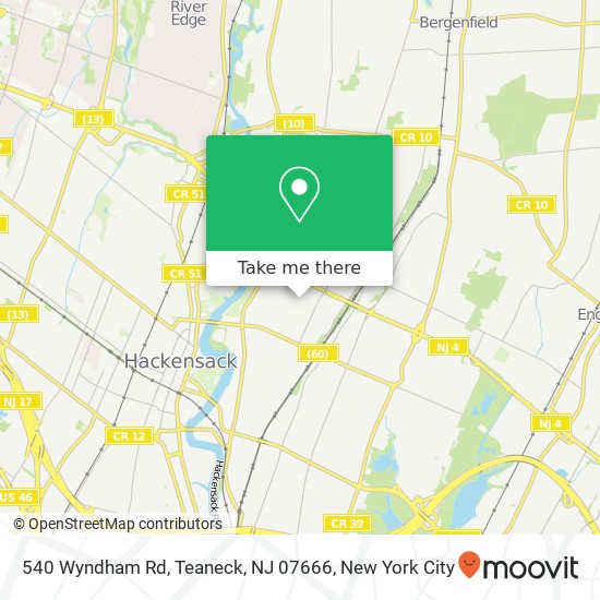 540 Wyndham Rd, Teaneck, NJ 07666 map