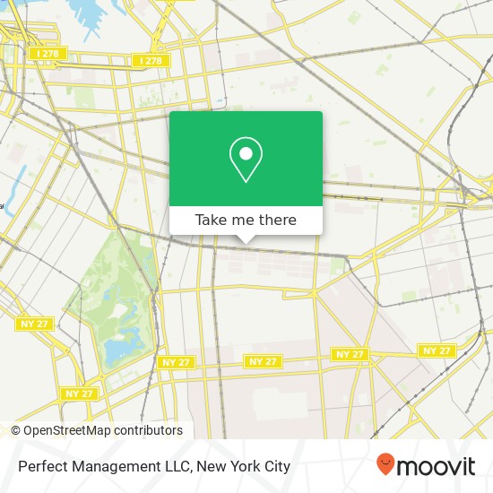 Perfect Management LLC, 715 Eastern Pkwy map