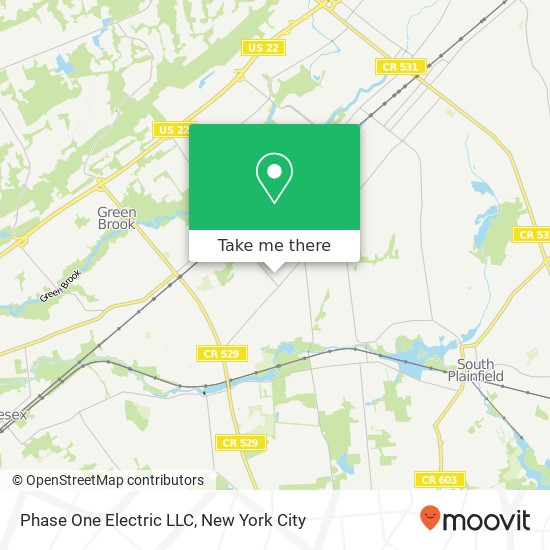Phase One Electric LLC map