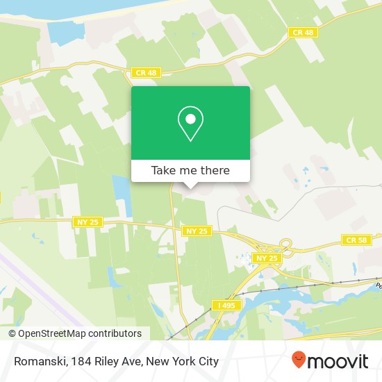 Romanski, 184 Riley Ave map