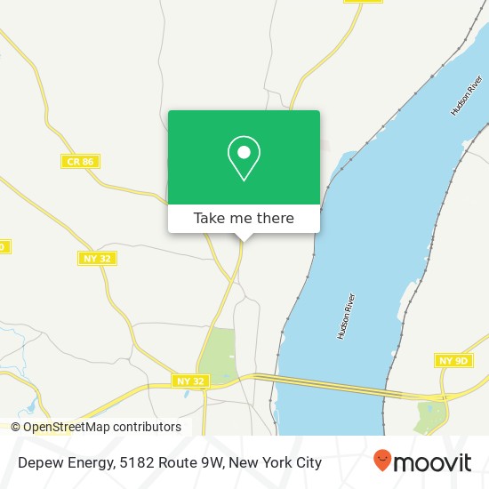 Depew Energy, 5182 Route 9W map