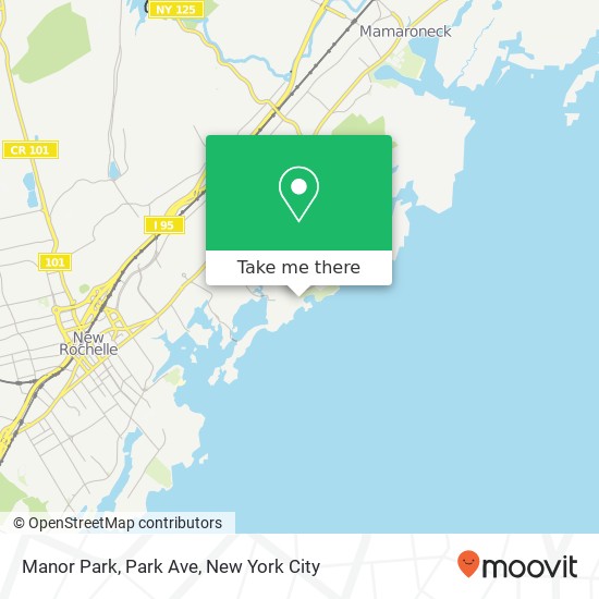 Mapa de Manor Park, Park Ave