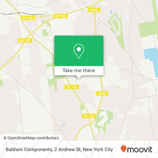 Mapa de Baldwin Components, 2 Andrew St