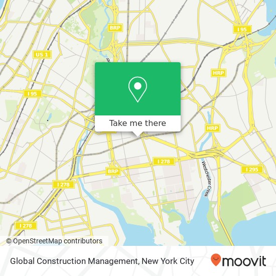 Global Construction Management map