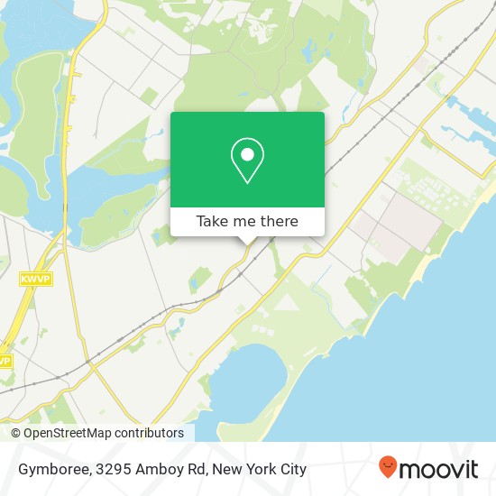 Mapa de Gymboree, 3295 Amboy Rd