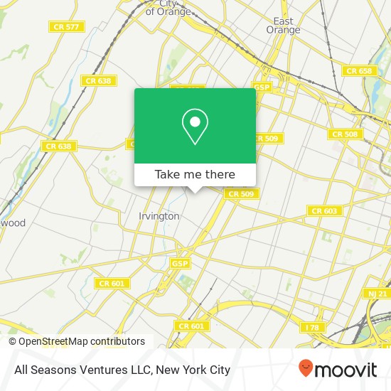 All Seasons Ventures LLC map