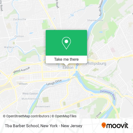 Mapa de Tba Barber School