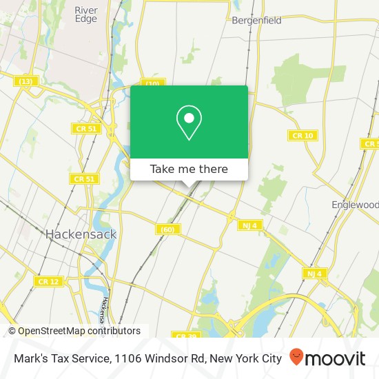 Mark's Tax Service, 1106 Windsor Rd map