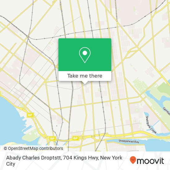 Abady Charles Droptstt, 704 Kings Hwy map
