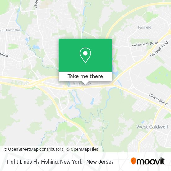 Tight Lines Fly Fishing map