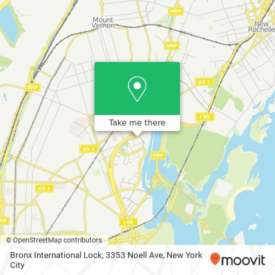 Bronx International Lock, 3353 Noell Ave map