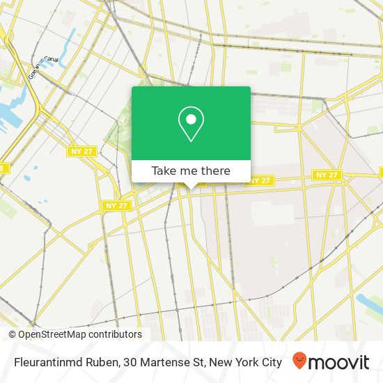 Mapa de Fleurantinmd Ruben, 30 Martense St