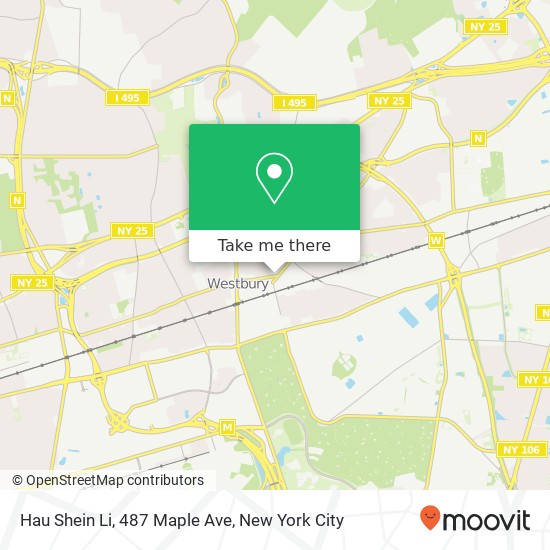 Mapa de Hau Shein Li, 487 Maple Ave