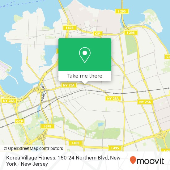 Korea Village Fitness, 150-24 Northern Blvd map